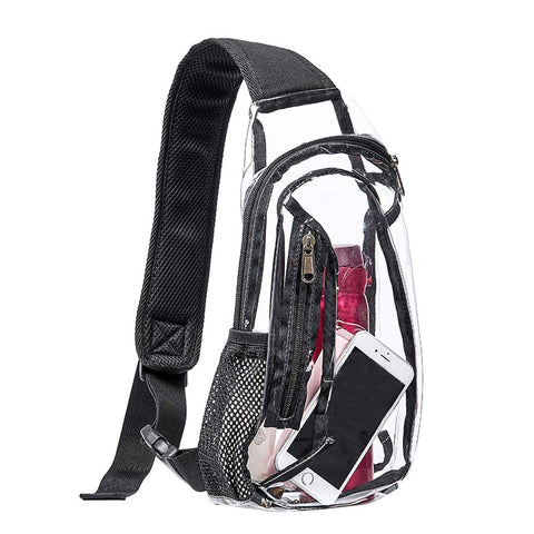 Sling Bag, Stadium Approved, Clear