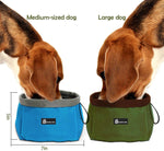 Travel Collapsible Dog Bowls, 2 Pack