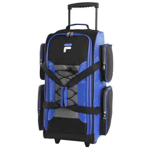 Lightweight Rolling Duffel Bag, Blue, 26 Inch