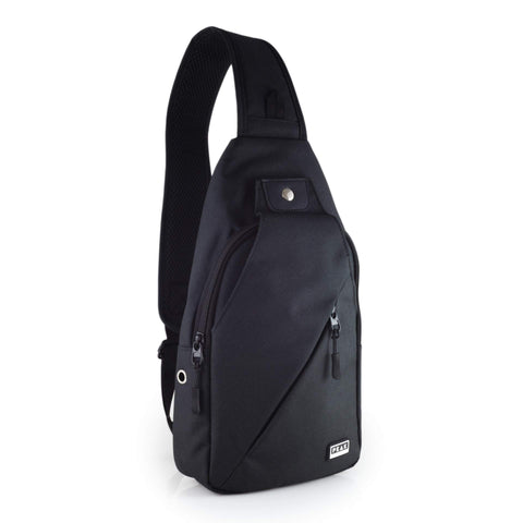 Crossbody Sling Bag Compact Black