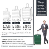 Spinner Luggage 3 Piece Navy