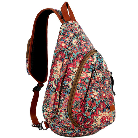 Travel Sling Bag Multicolored