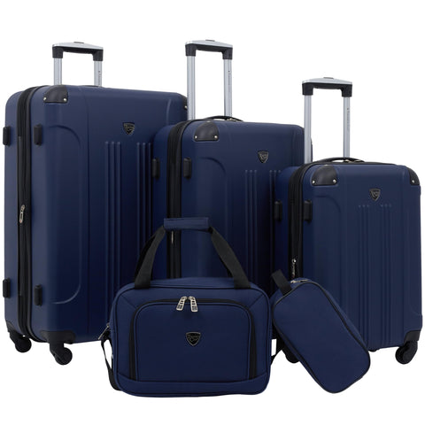 Expandable Spinner 5 Piece Set Navy Blue