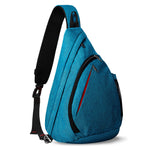 Anti-theft Sling Bag Azure Blue