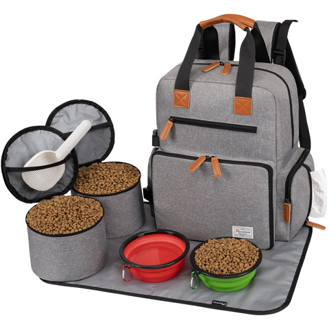 Pet Organizer Backpack, Grey